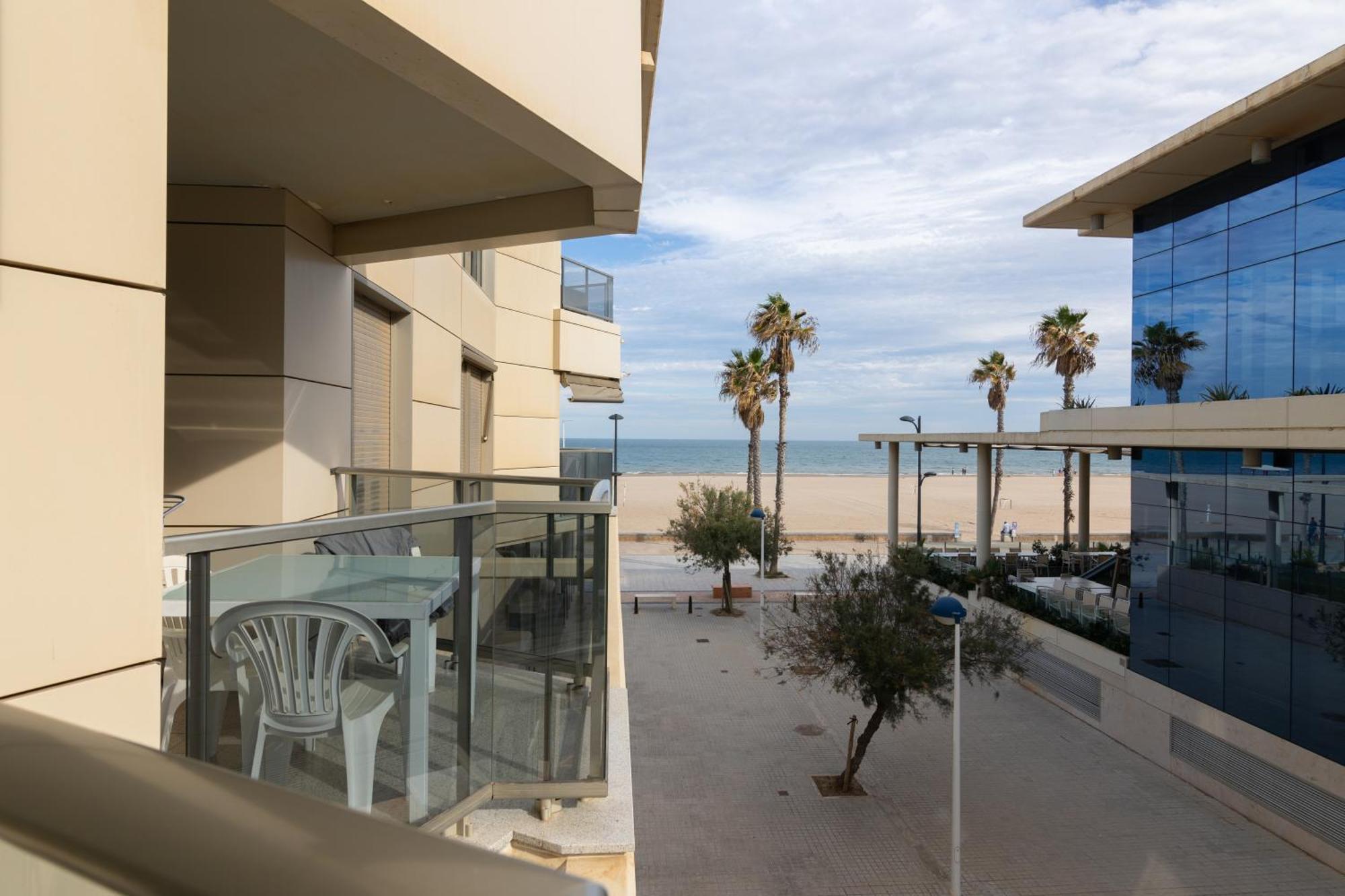 Fivestepstosea - Beach Apartment Valencia Kültér fotó